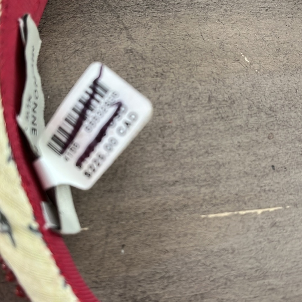 Anthropologie Mignonne Gavigan beaded Embroidered Headband - green and Red - Picture 4 of 4